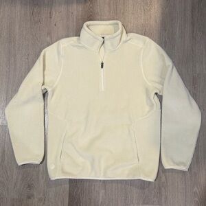 Cuts - Sherpa 1/2 Zip - Cream